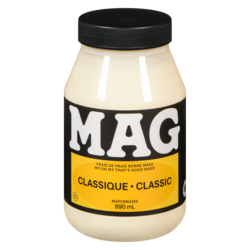 MAG Mayonnaise Classique Mag 890 ml, 0,84 $/100ml