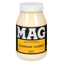 MAG Mayonnaise Classique Mag 890 ml, 0,73 $/100ml