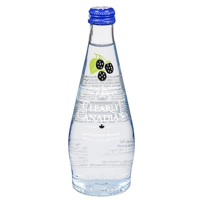 Clearly Canadian Boisson d'eau pétillante mûre de montagne 325 ml, 0,92 $/100ml