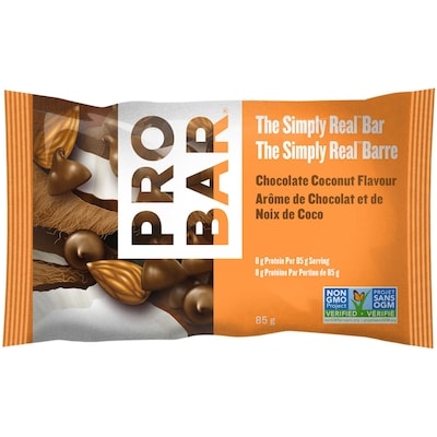 ProBar Simply Real Arôme de Chocolat et de Noix de Coco 85 g, 4,11 $/100g