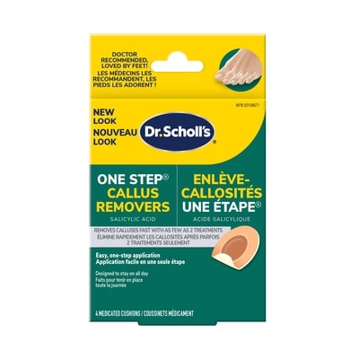 Dr Scholls One Step Callus Removers 4 ea, $2.00/1ea