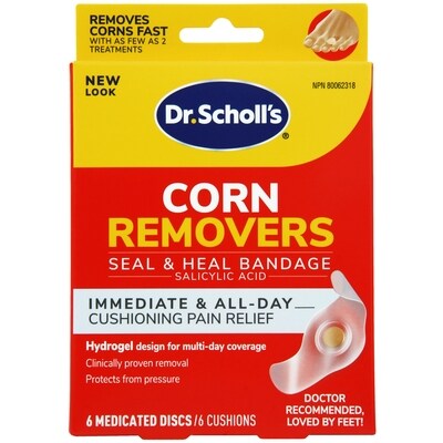 Dr. Scholl’s Enlève-Cors 6 ea, 1,42 $/1ch