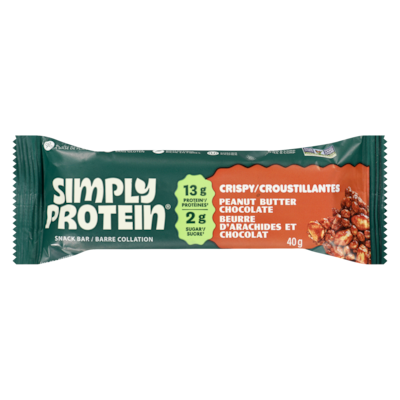 Simply Protein Peanut Butter Choco 40 g, $7.50/100g