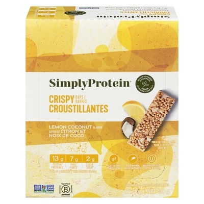 Simply Protein SP CITRON ET NOIX COCO 12x40.0 g, 7,50 $/100g