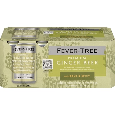 Fever Tree Ginger Beer Premium 8x150.0 ml, $1.00/100ml