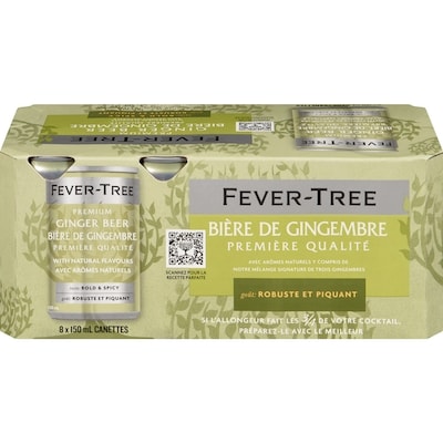 Fever-Tree Bière de gingembre premium 8x150.0 ml, 1,00 $/100ml