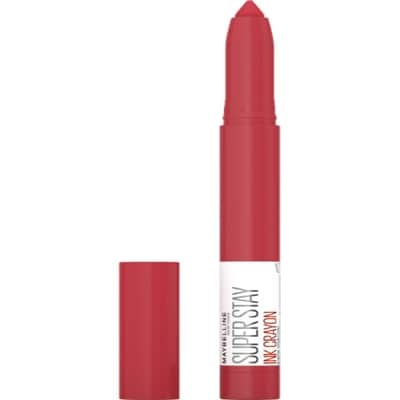 Maybelline Crayon encre à rouge à lèvres Super Stay , Crayon à lèvres mat à pointe précise avec taille-crayon intégré, Tenue longue durée jusqu’à 8 h, Work For It, Rose framboise, 12 g Work For It 22 ml, 59,05 $/100ml