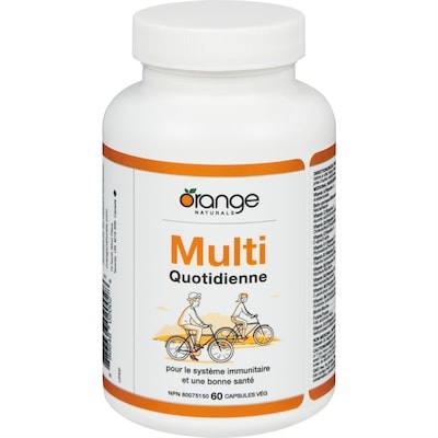 Orange Naturals EVERYDAY MULTI 60 V-CAPS 60 ea, 0,45 $/1ch