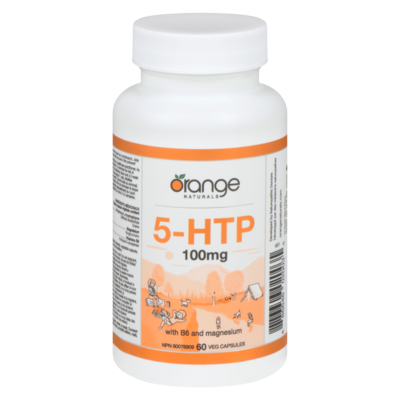 Orange Naturals Veg Capsules 5-Htp With B6 And Magnesium 100 Mg 60 ea, $0.42/1ea
