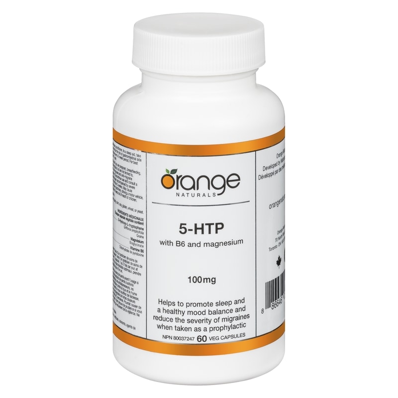 Veg Capsules 5-Htp With B6 And Magnesium 100 Mg