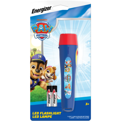 Energizer PAW Patrol LED Flashlight, 15 Lumen, Shatterproof, Easy Push Button, Great Light For Kids, Batteries Included. 1 ea, $13.00/1ea
