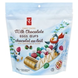 President's Choice Candy Coated Milk Chocolate Eggs 650 g, $1.46/100g