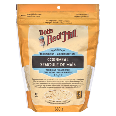 Bobs Red Mill Medium Cornmeal 680 g, $0.70/100g