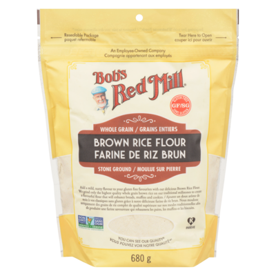 Bob’s Red Mill BORM FARINE DE RIZ BRUN 680 g, 0,88 $/100g