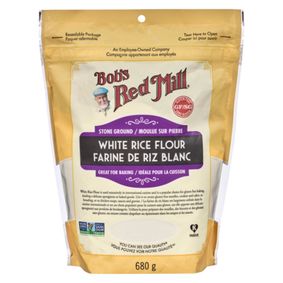 Bob’s Red Mill BORM FARINE DE RIZ BLANC 680 g, 1,03 $/100g