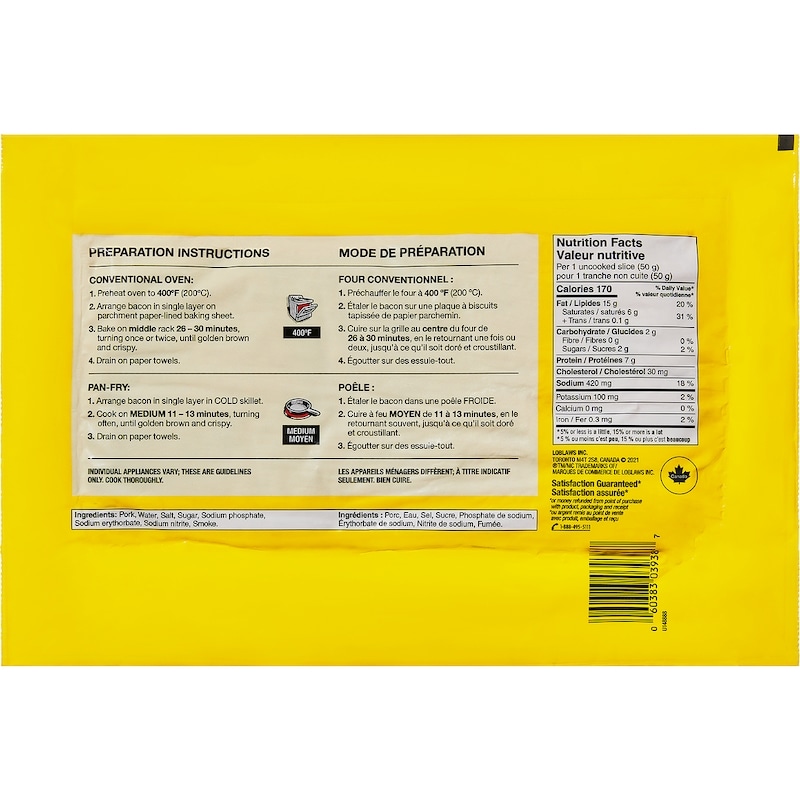 Extra Thick Cut Bacon