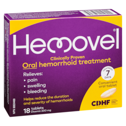 Tablet Oral Hemorrhoid Treatment Diosmin 600 mg 18 Tablets