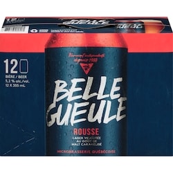 Belle Gueule Bière Rousse (Pièce d’identité requise au moment du ramassage) 12x355.0 ml, 0,47 $/100ml