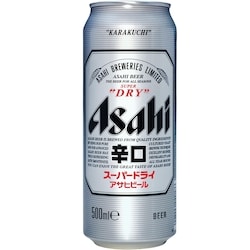 Asahi Beer Karakuchi Super Dry (ID Required at pickup) (ID required at pick-up) 500 ml, $0.81/100ml