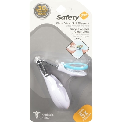 Safety First Clearview Nail Clipper 1 ea, $3.39/1ea