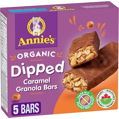Annie's Chocolate Caramel Granola Bar 5 ct 130 g, $4.22/100g