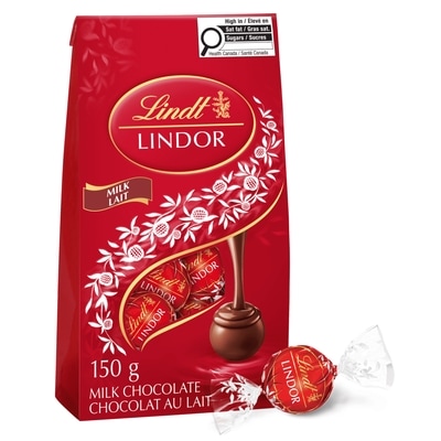 Lindt LINDOR Milk Chocolate Truffles Bag 150 g, $6.99/100g