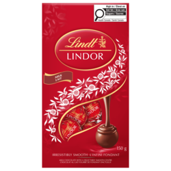 Lindt LINDOR Milk Chocolate Truffles Bag - 150 g | Zehrs