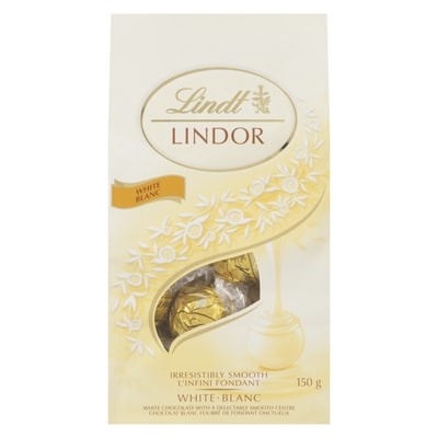 Lindt LINDOR White Chocolate Truffles, Bag 150 g, $6.99/100g