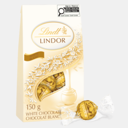 Lindt Sachet Truffes LINDOR au chocolat blanc 150 g, 7,33 $/100g