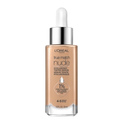 L'Oreal Paris Hyaluronic Tinted Serum True Match Nude 4-5 Medium 30 ml, $73.33/100ml