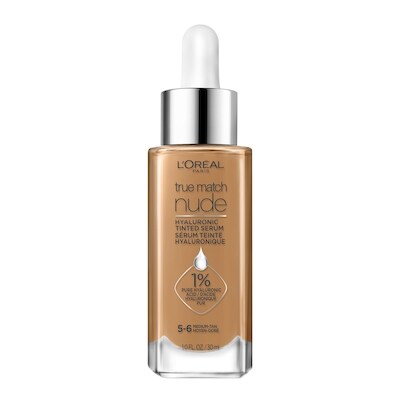 L’Oréal Sérum Teinté Hyaluronique True Match Nude 5-6 Moyen-Doré 30 ml, 80,00 $/100ml