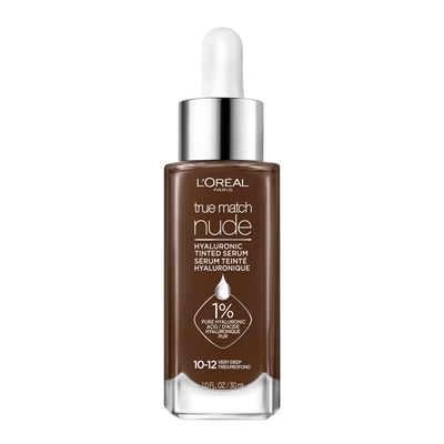 L'Oreal Paris Hyaluronic Tinted Serum True Match Nude 10-12 Very Deep 30 ml, $73.33/100ml