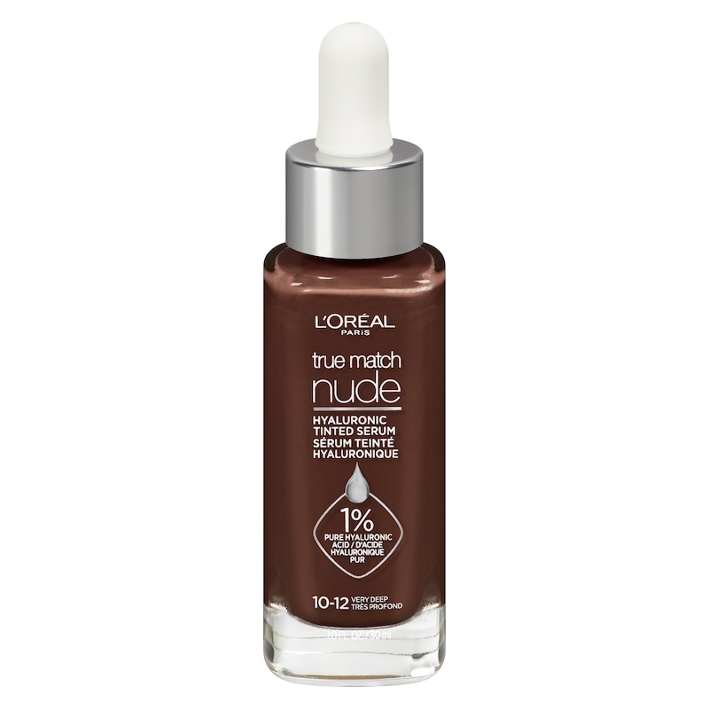 True Match Nude Plumping and Hydrating Tinted Serum with 1% Hyaluronic Acid Very Deep