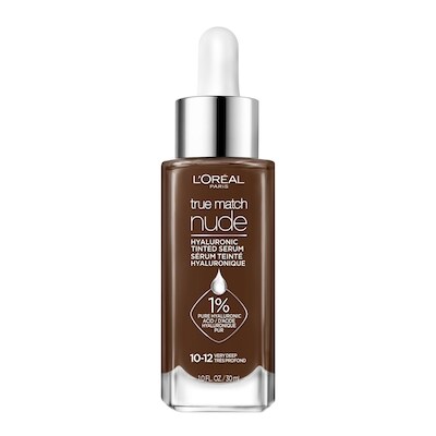 L’Oréal Sérum Teinté Hyaluronique True Match Nude 10-12 Très Profond 30 ml, 80,00 $/100ml