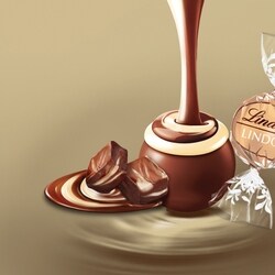 Lindt LINDOR Fudge Swirl Chocolate Truffles Bag - 150 g | Zehrs
