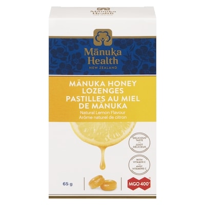 Manuka Health Mānuka Honey Lozenges 65 g, $23.06/100g