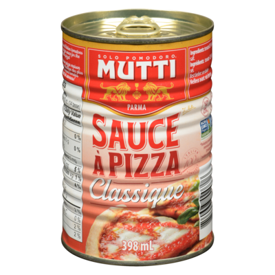 Mutti Classique Sauce À Pizza 398 ml, 1,19 $/100ml