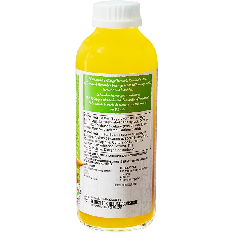 Organic Mango Turmeric Kombucha