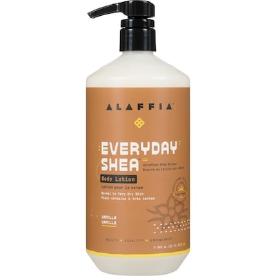 Alaffia EveryDay Shea Body Lotion, Vanilla 950 ml, $2.53/100ml
