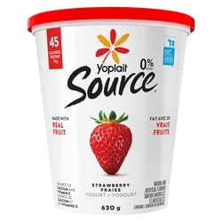 苺　0520-1 IOGO Strawberry Lactose-Free Yogurt Tubs 1% - 650 g | Maxi