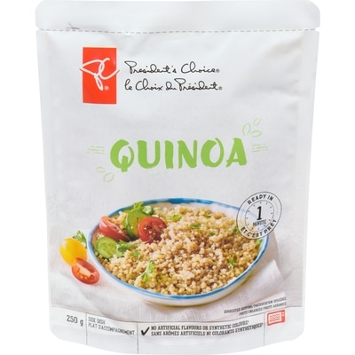 President's Choice Side Dish Quinoa 250 g, $1.52/100g