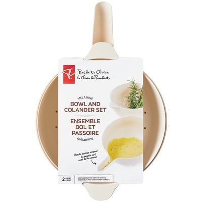 le Choix du Président Ensemble bol et passoire melamine 1 ea, 19,00 $/1ch