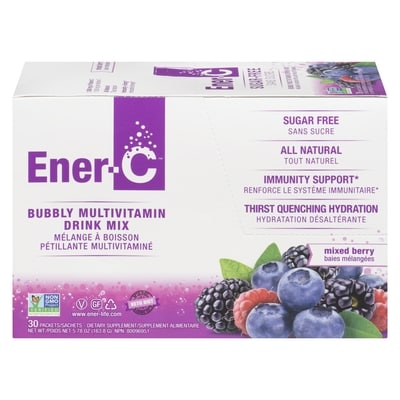 Ener C Ener-C Dietary Supplement Mixed Berry 30 Packets 163.8 g 30 ea, $0.60/1ea