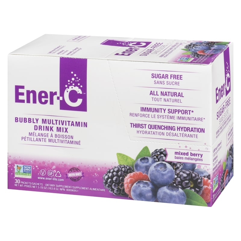 Ener-C Dietary Supplement Mixed Berry 30 Packets 163.8 g