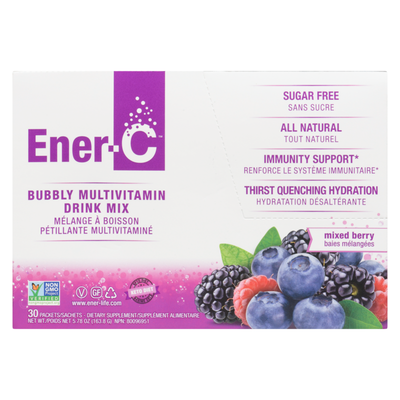 Ener-C Dietary Supplement Mixed Berry 30 Packets 163.8 g