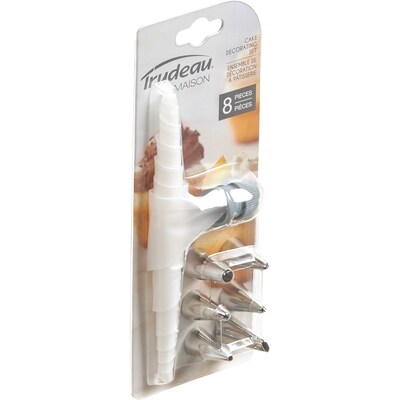 Trudeau Ensemble décoration à pâtisserie 8 pièces 1 ea, 10,00 $/1ch
