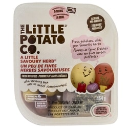 The Little Potato Company Microwave Ready Savoury Herb Potatoes 454 g, $1.10/100g