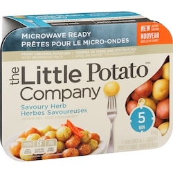 The Little Potato Company Microwave Ready Savoury Herb Potatoes