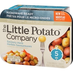 The Little Potato Company Microwave Ready Savoury Herb Potatoes