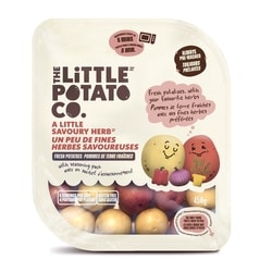 The Little Potato Company Prêtes pour le micro-ondes, pommes de terre aux herbes salées 454 g, 1,21 $/100g